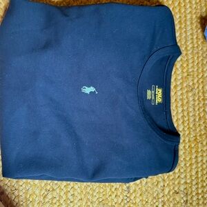 Ralph Lauren Dark Pullover with Gray Logo